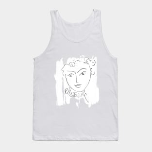 Denizko Art Woman Sketch Tank Top